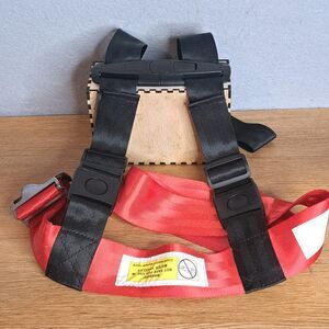 Airplane Safety Travel Harness Kids Red Universal Fit Similar to CARES Toddler